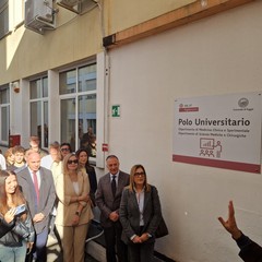 Nuove targhe del Polo Universitario