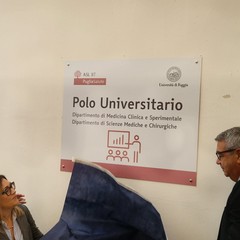 Nuove targhe del Polo Universitario