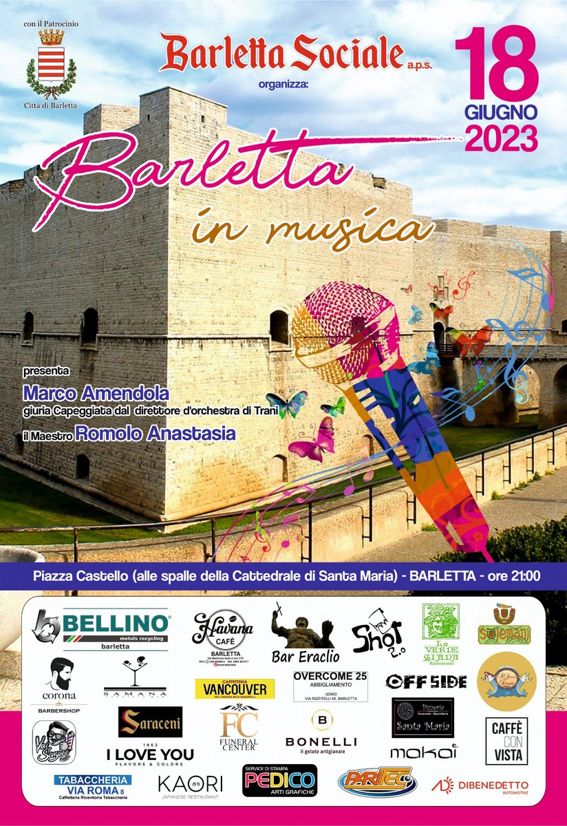 Locandina Barletta in Musica