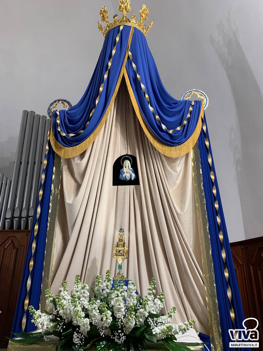 Arriva a Barletta la reliquia della Madonna delle Lacrime di Siracusa