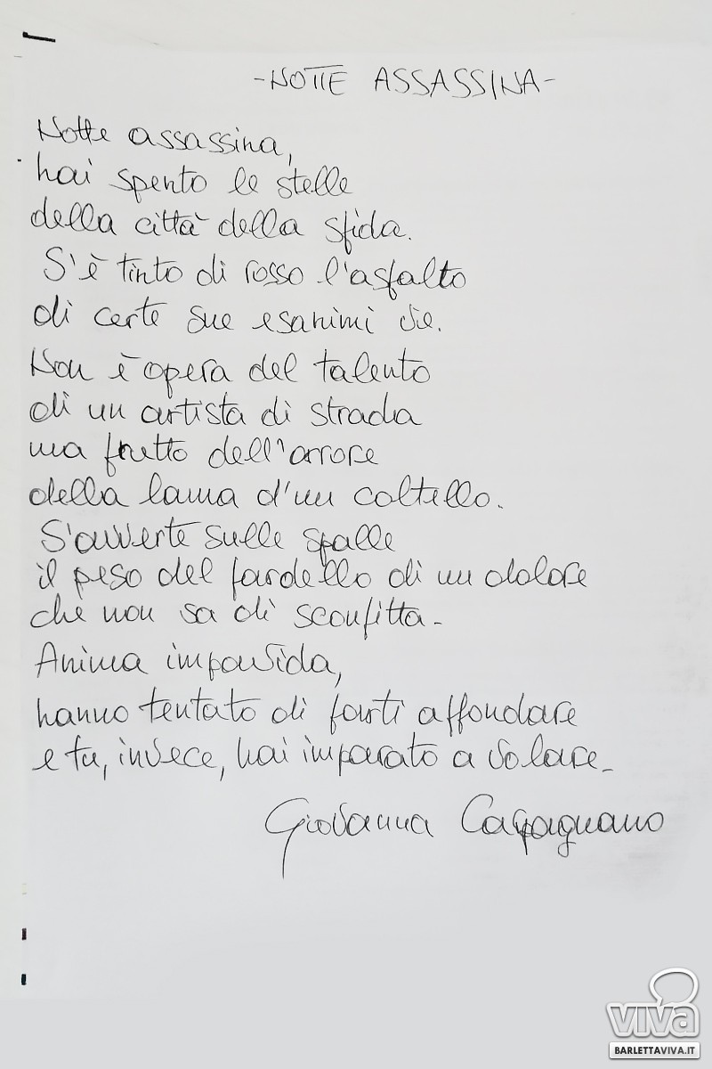 Poesia di Giovanna Carpagnano