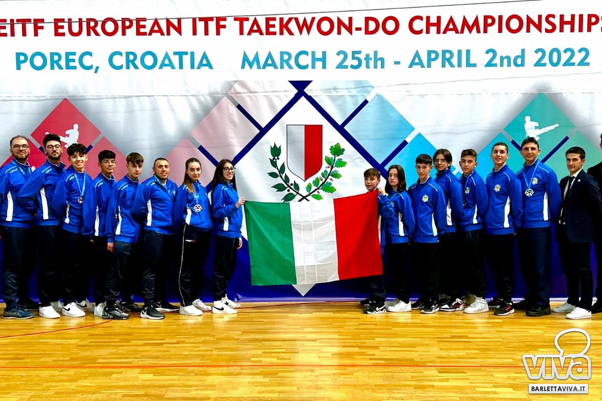 Taekwondo, 7 medaglie azzurre agli europei in Croazia