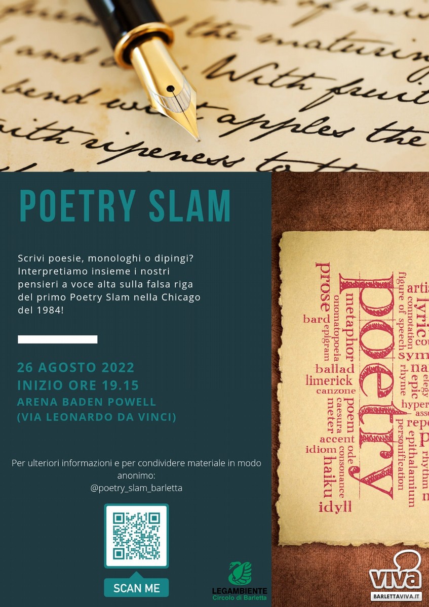 Locandina Poetry Slam