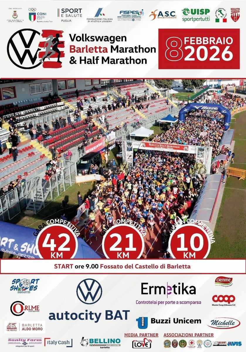 Volkswagen Barletta Marathon & Half Marathon