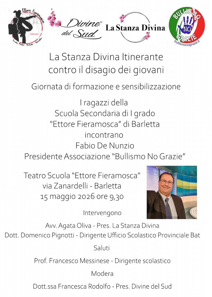 Locandina "La stanza divina itinerante"