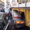 Blocco Camion Piazza Aldo Moro