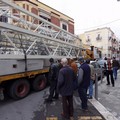 Blocco Camion Piazza Aldo Moro