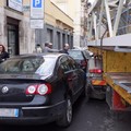 Blocco Camion Piazza Aldo Moro