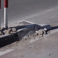 Via Foggia, degrado sulle piste ciclabili