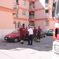 Incendio in via Postumia