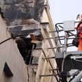 Incendio Vico Giovenale Vigili del Fuoco