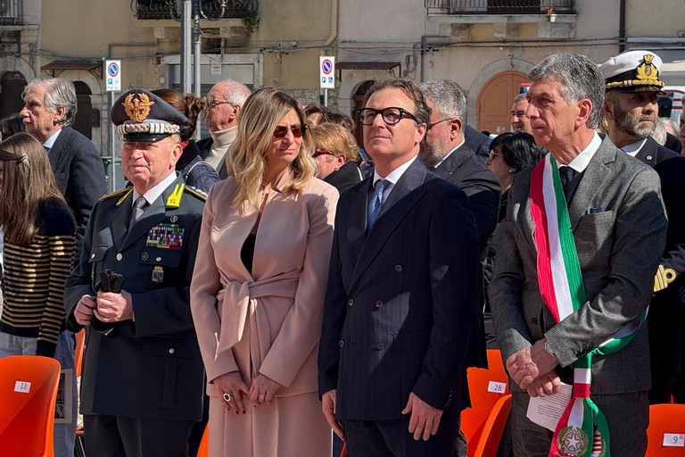 Dario Damiani alla cerimonia