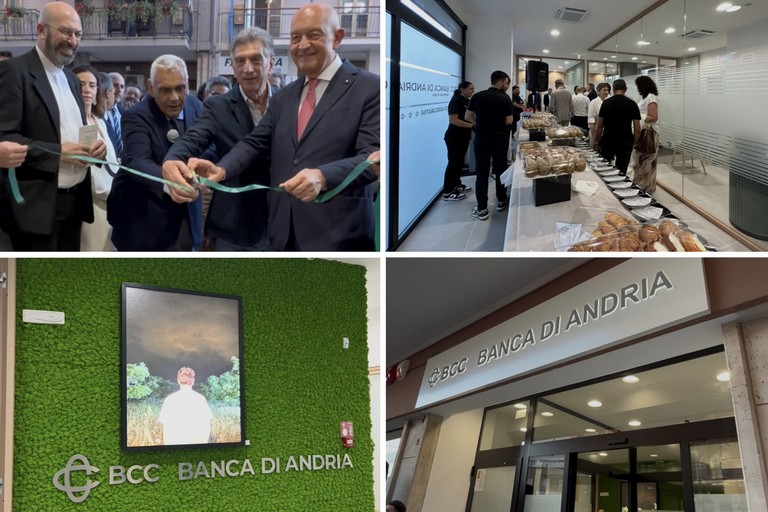 Inaugurata a Barletta la nuova sede della BCC di Andria, Porziotta: «Una visione corretta e prospettica»