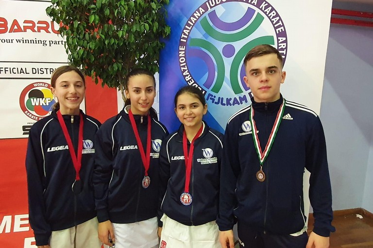Karate, 5 medaglie su 6 atleti per Team Luce ai Campionati Regionali