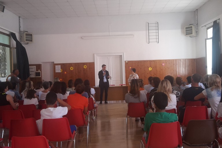 Incontro alla scuola Musti