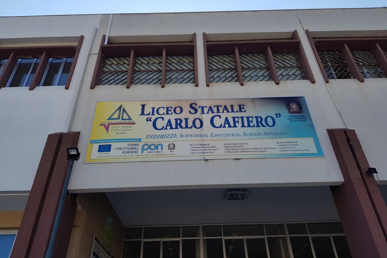 Liceo Cafiero di Barletta. <span>Foto Ida Vinella</span>
