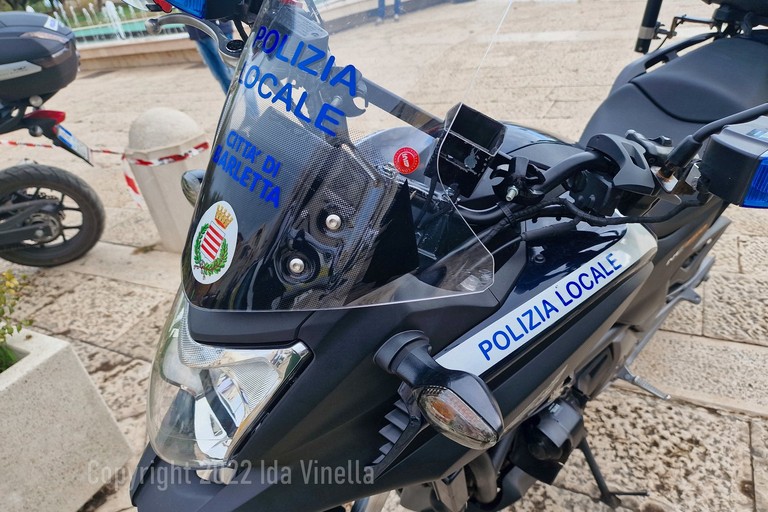 Polizia locale di Barletta. <span>Foto Ida Vinella</span>