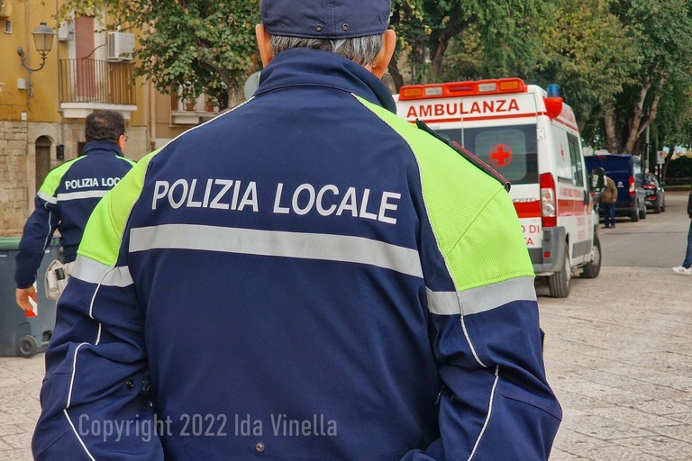Polizia locale di Barletta. <span>Foto Ida Vinella</span>