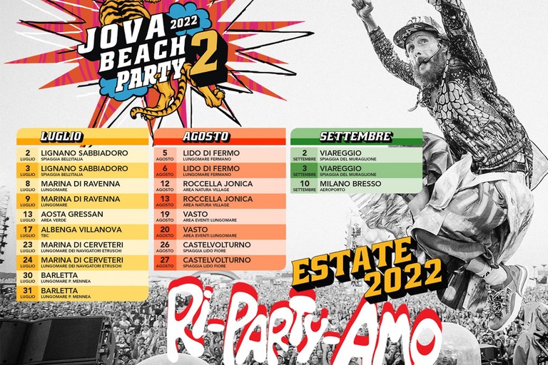 Il Jova Beach Party torna a Barletta nel 2022: biglietti disponibili