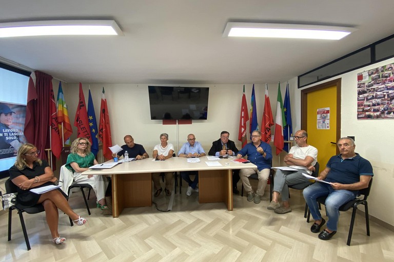 Presentazione protocollo abbattimento liste di attesa Cgil, Cisl e Uil