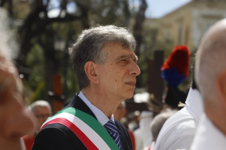 Il sindaco Cosimo Cannito. <span>Foto Cosimo Campanella</span>