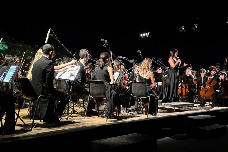 Concerto Canne della Battaglia. <span>Foto Pagina Facebook Alessandro Giuli </span>