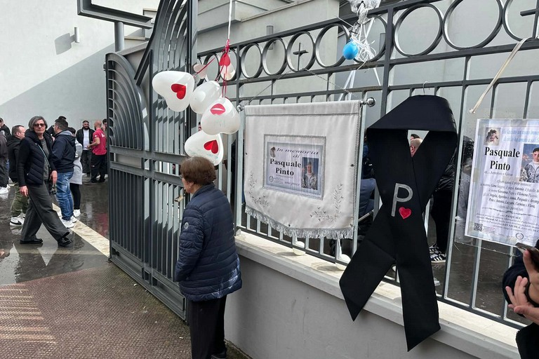 Barletta, l'ultimo saluto a Pasquale Pinto