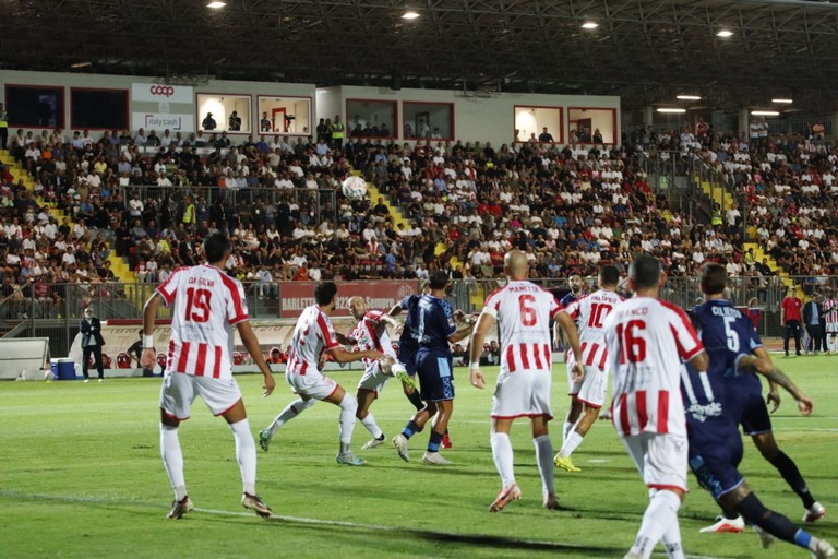 Barletta-Salernitana 1-1, foto Leonetti