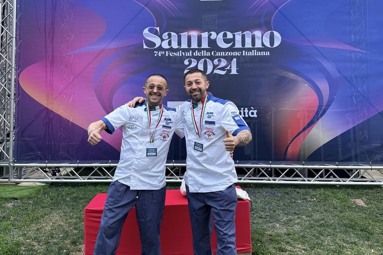 Domenico e Luigi Cascella a Sanremo