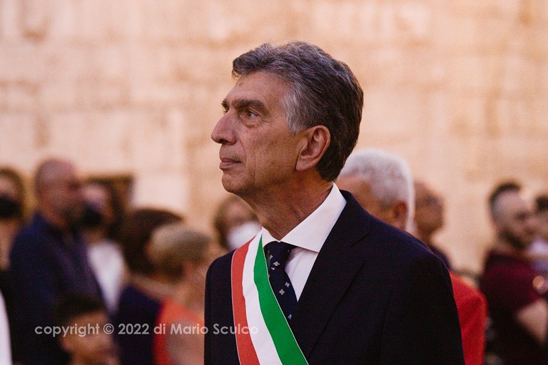 Il sindaco Cosimo Cannito. <span>Foto Mario Sculco</span>