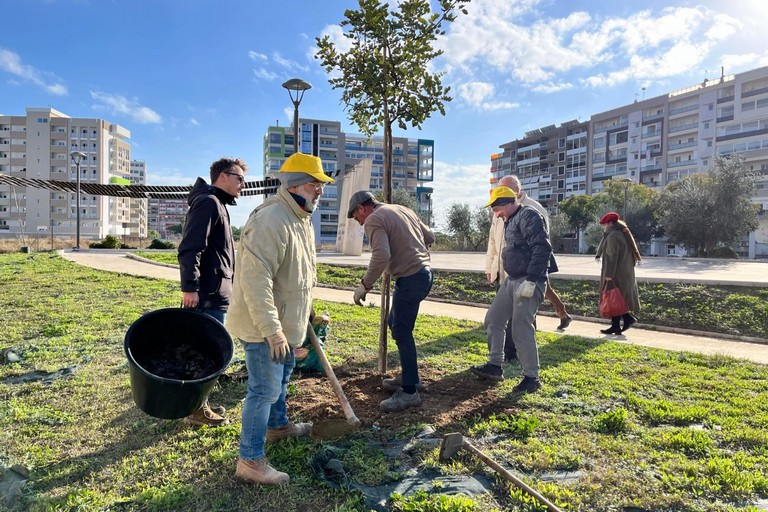 Legambiente e Maffei, nuovi alberi per il parco dell’Umanità