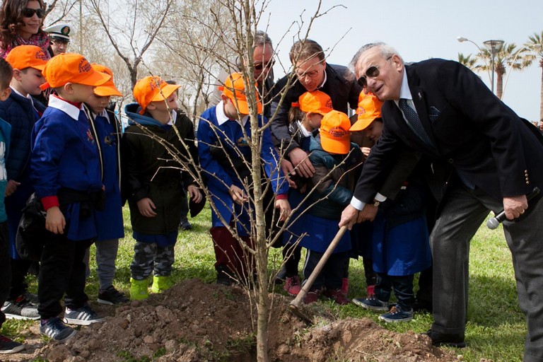 32 nuovi alberi sulla litoranea Mennea grazie al Rotary