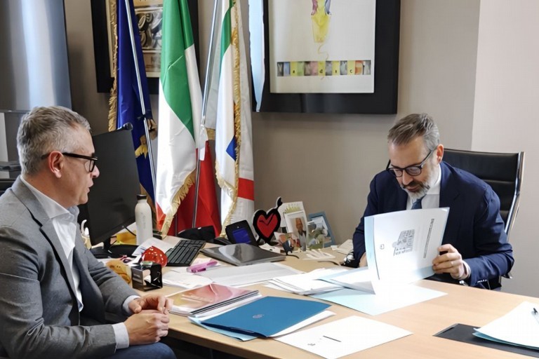 Andrea Ferri (FdI) incontra l’assessore Paolicelli