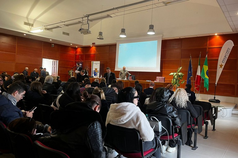 La Caserma “Stella” di Barletta apre le porte per parlare di corretti stili di vita, alimentazione e attività fisica. <span>Foto Alessia Filograsso</span>