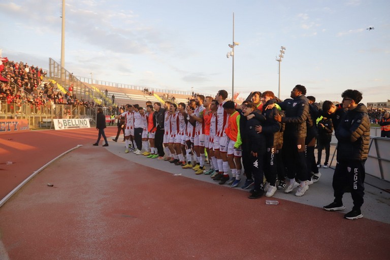 Barletta-Matera 2-0: le immagini del match allo stadio Puttilli. <span>Foto Cosimo Campanella</span>