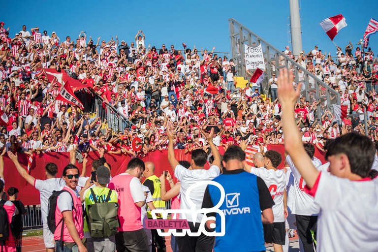 Festa biancorossa, Barletta sorride per la sua serie C. <span>Foto Ruggiero de Virgilio - ph.Ruggy</span>