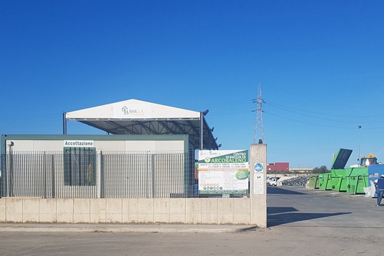 Centro di raccolta rifiuti di via Callano