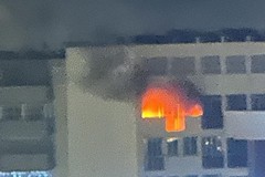 Incendio in appartamento in via Lattanzio, fiamme domate