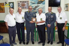 Guardia di Finanza Barletta, il colonnello Cassano in visita all'ANFI