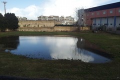 Piscina comunale, ci pensa la pioggia nel luogo del progetto