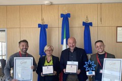 Gli chef di pizza stellati Domenico e Luigi Cascella premiati dalla Regione Puglia