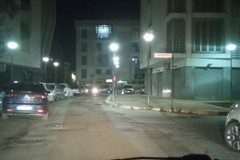 Torna l'illuminazione in via Vanvitelli