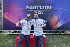 Tra festival e pizza: i barlettani Domenico e Luigi Cascella incantano Sanremo