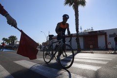 Lo spettacolo del Duathlon questa mattina a Barletta - FOTO