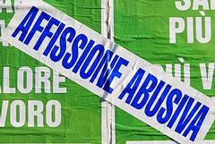 Affissioni abusive, Maffei parla chiaro: «Nella campagna elettorale utilizzerò gli spazi da me regolarmente acquisiti»