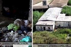 Migranti e degrado nell’ex teleferica: le telecamere di Fuori dal Coro a Barletta