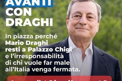 Anche da Barletta e dalla Bat l'appello a Mario Draghi per restare al governo