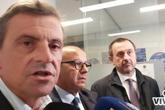 Carlo Calenda a Barletta a sostegno del candidato Ruggiero Mennea (Popolari per Decaro)