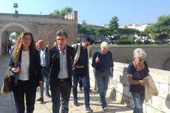 Cannito accoglie l'ex procuratore Gian Carlo Caselli a Barletta