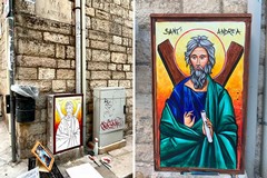 L'arte urbana di Borgiac colpisce ancora... in via Sant'Andrea